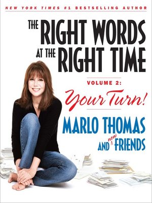cover image of The Right Words at the Right Time Volume 2